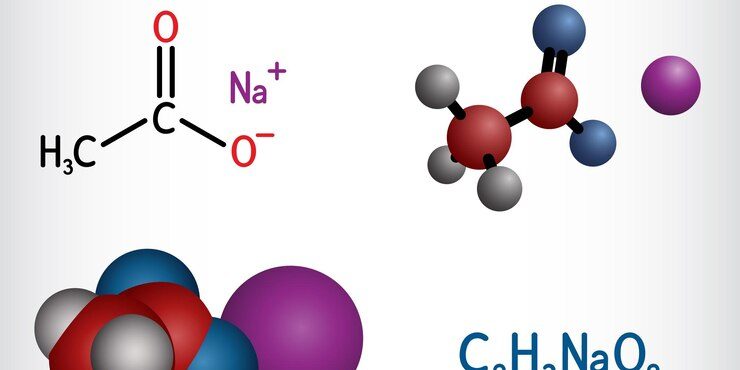 sodium-acetate-molecule-it-is-food-additive-e262-structural-chemical-formula-molecule-model_979013-419